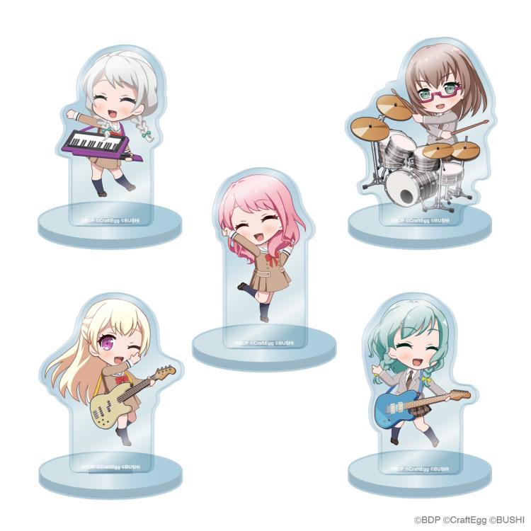 BanG Dream! Girls Band Party! 6주년 기념 SD 아크릴 스탠드 vol.5 Pastel Palettes Set