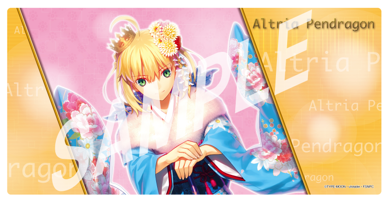 [Fate/stay night] 극장판 헤븐즈 필 러버 플레이 매트 세이버 기모노Ver.