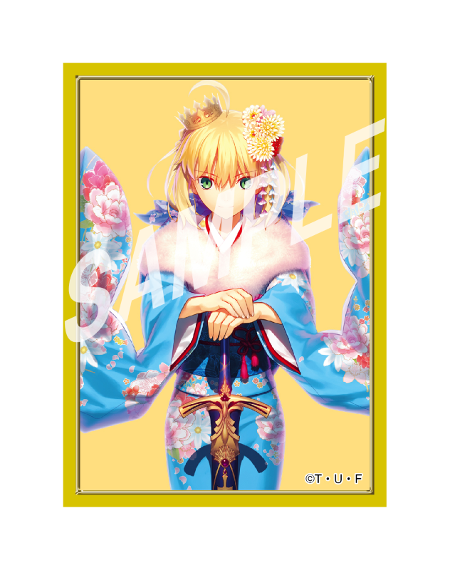[Fate/stay night] 극장판 헤븐즈 필 카드 슬리브 vol.33 세이버 기모노Ver.