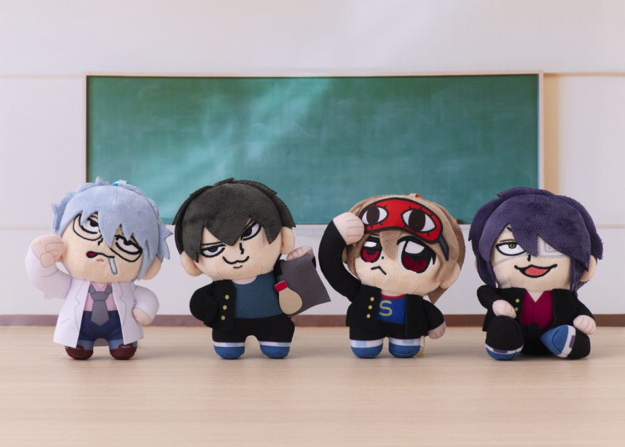 [3학년 Z반 긴파치 선생] 오카와부쿠부 청춘☆ 봉제 인형 마스코트 사카타 긴파치