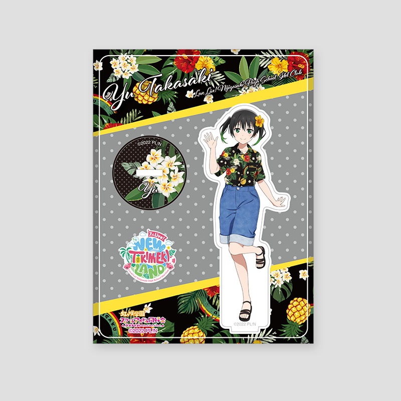 [러브 라이브! 니지가사키 학원 스쿨 아이돌 동호회] 7th Live! NEW TOKIMEKI LAND 아크릴 스탠드 타카사키 유우
