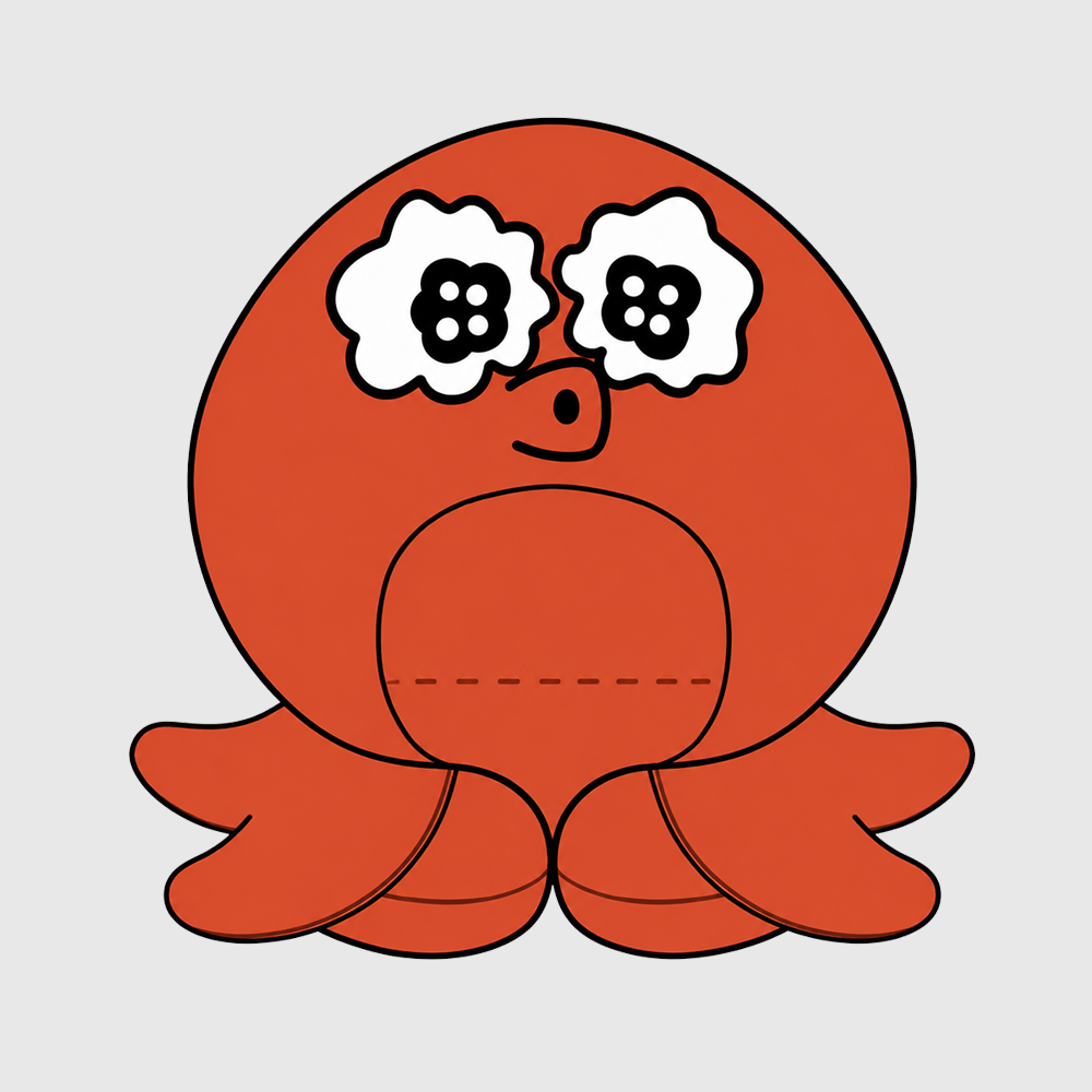 [힘내라! 나카무라 군!!] 문어 쿠션 모자
