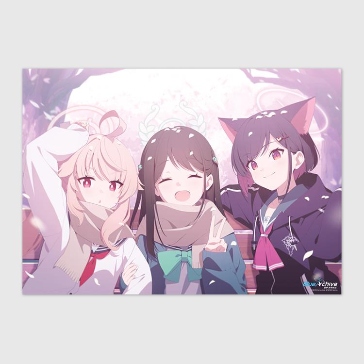 (OG) 블루 아카이브 A2 태피스트리 방과후디저트부