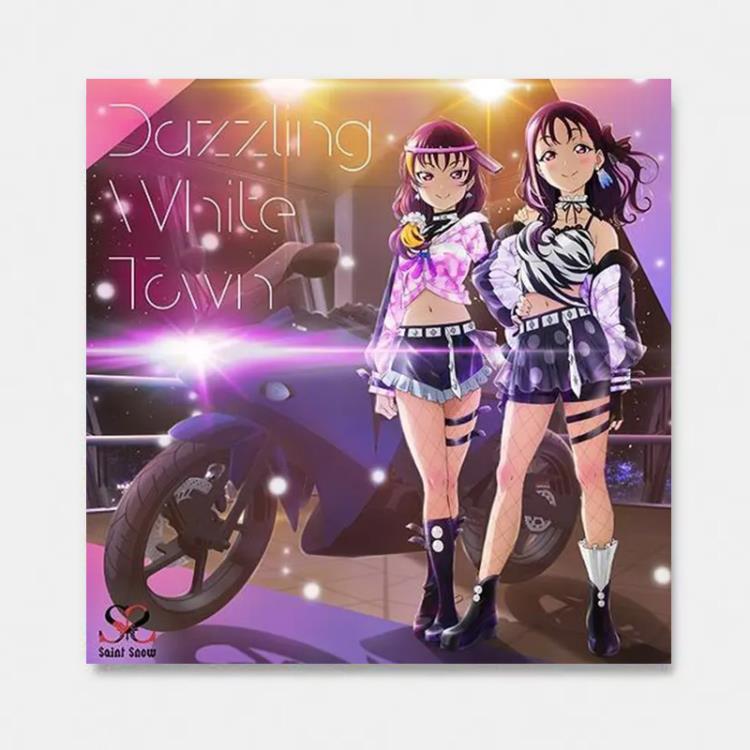 『러브라이브! 선샤인!!』 Saint Snow 1st싱글 「Dazzling White Town」 【DVD포함】
