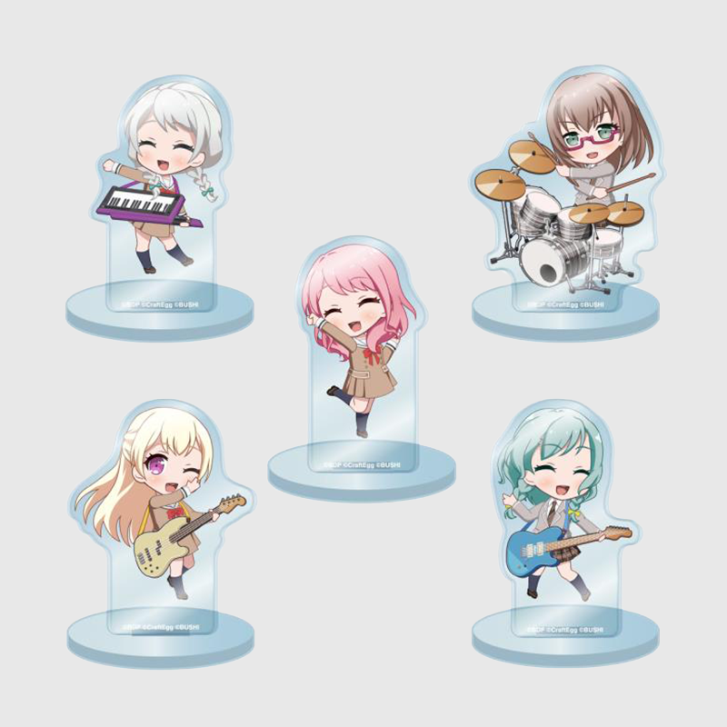 BanG Dream! Girls Band Party! 6주년 기념 SD 아크릴 스탠드 vol.5 Pastel Palettes Set