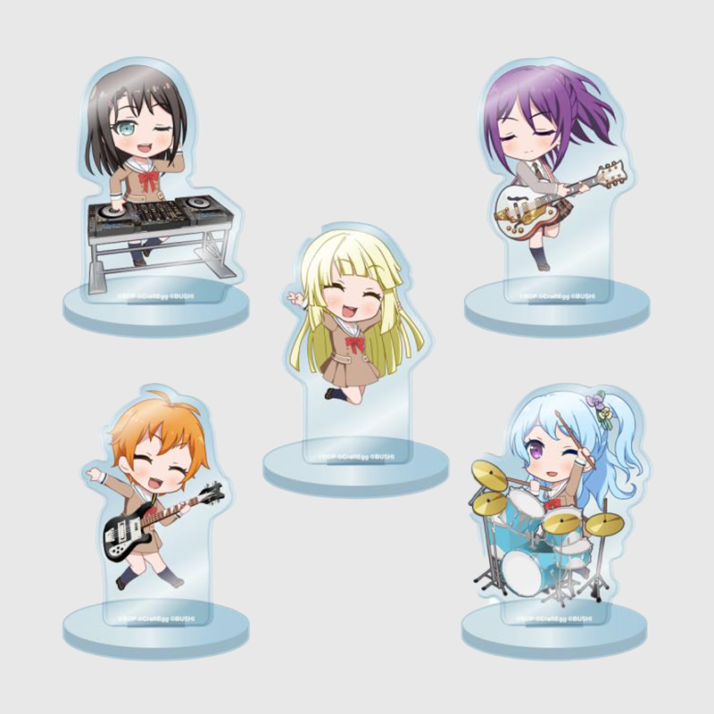 BanG Dream! Girls Band Party! 6주년 기념 SD 아크릴 스탠드 vol.5 Hello, Happy World! Set