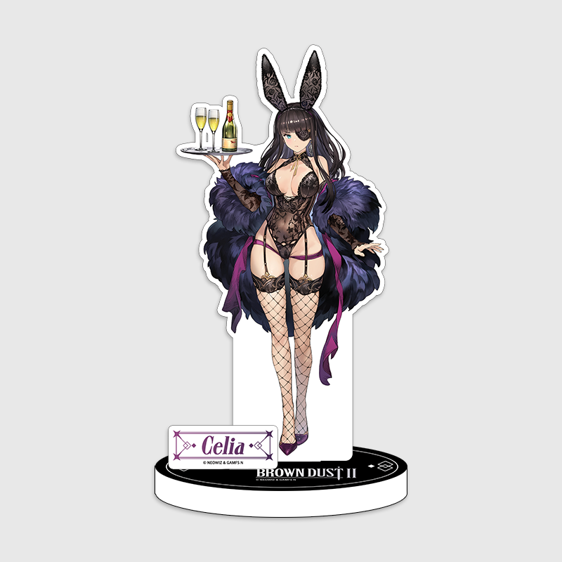 (콜라보) 브라운더스트2 LD 캐릭터 아크릴 스탠드 셀리아 마스커레이드 바니