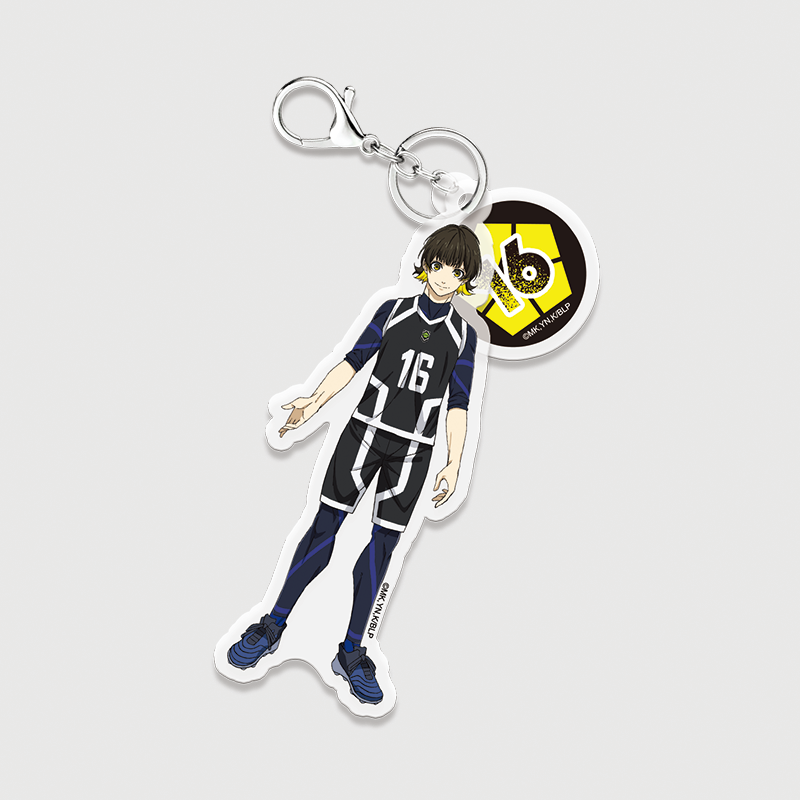 (콜라보) [블루 록 2기] 더블 아크릴 키홀더 / 바치라 메구루