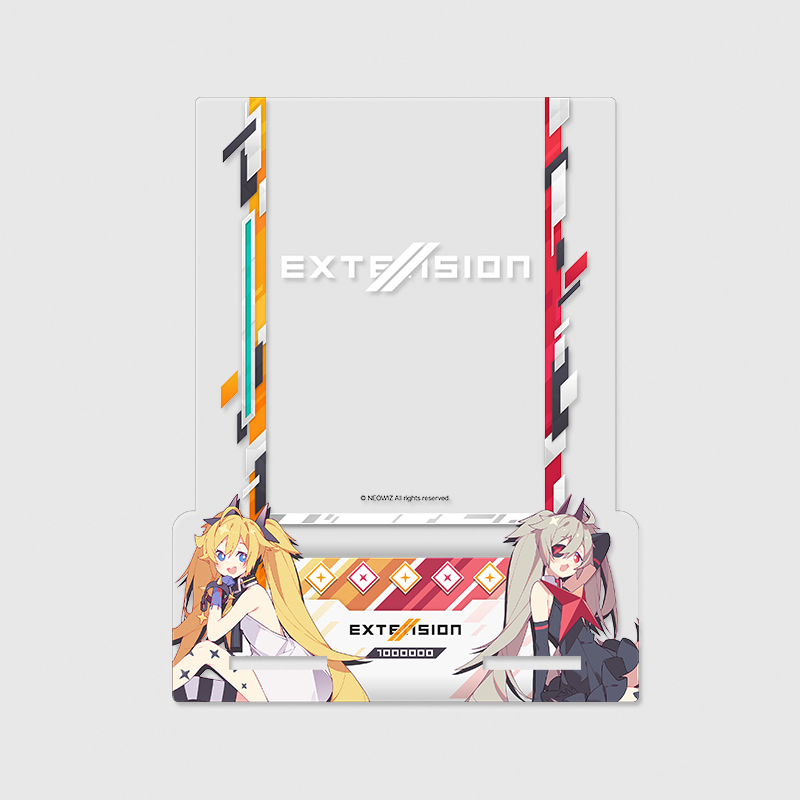 (콜라보) [DJMAX RESPECT V] 기어 일러스트 스마트폰 거치대 A V EXTENSION 2