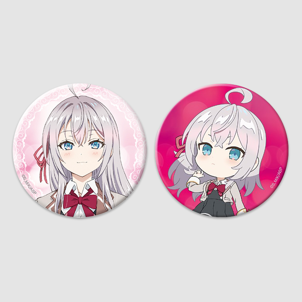 [가끔씩 툭하고 러시아어로 부끄러워하는 옆자리의 아랴 양] 캔뱃지 세트 아랴