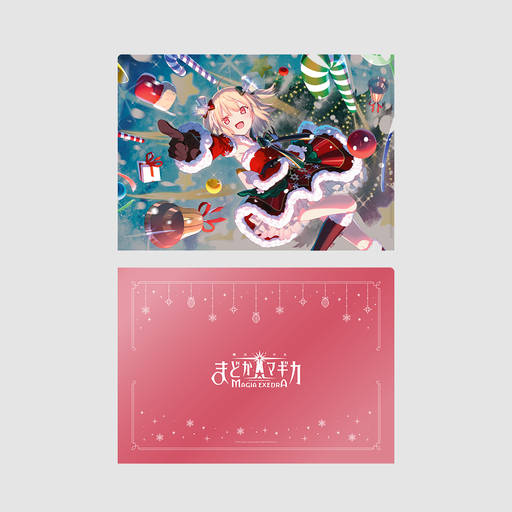 [마법소녀 마도카☆마기카 Magia Exedra] 
메탈릭 클리어 파일 아야노 리카