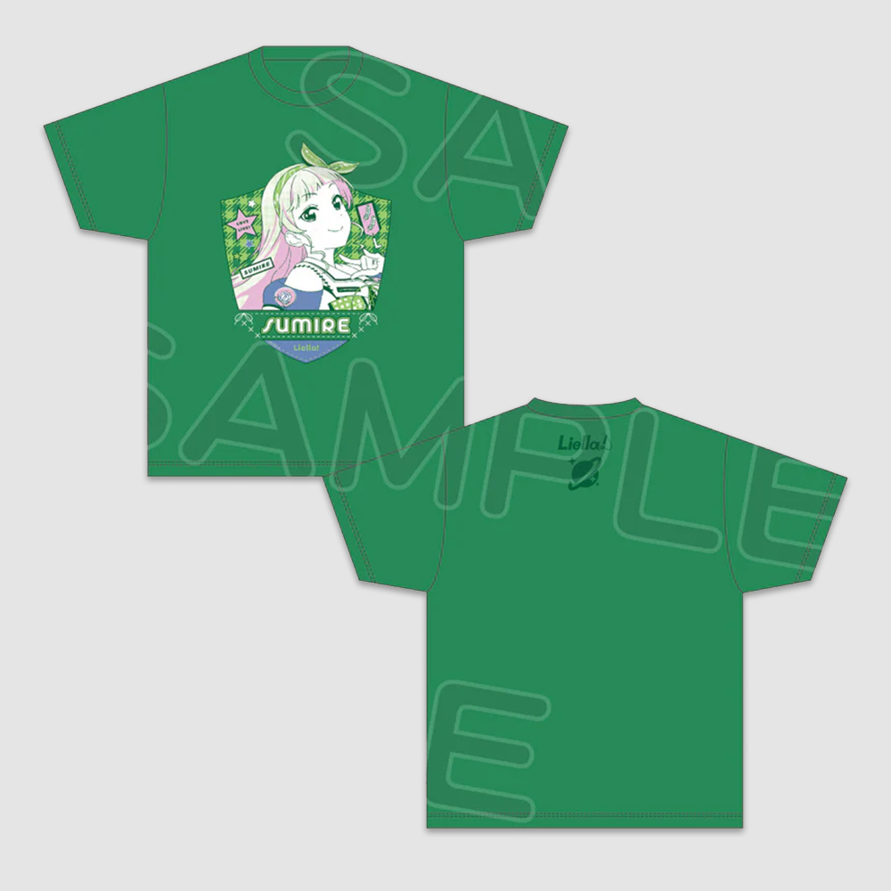 [러브라이브! 슈퍼스타!!] Liella! 7th LoveLive! ～Fly! MUSIC WORLD♪～ 티셔츠 멤버 Ver. 헤안나 스미레