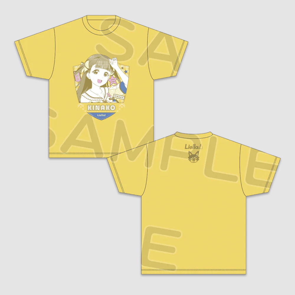 [러브라이브! 슈퍼스타!!] Liella! 7th LoveLive! ～Fly! MUSIC WORLD♪～ 티셔츠 멤버 Ver. 사쿠라코지 키나코
