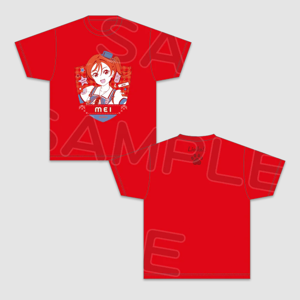 [러브라이브! 슈퍼스타!!] Liella! 7th LoveLive! ～Fly! MUSIC WORLD♪～ 티셔츠 멤버 Ver. 요네메 메이