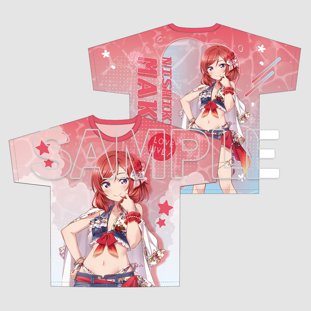 [러브 라이브!] 풀그래픽 티셔츠 수영복 Ver. 니시키노 마키