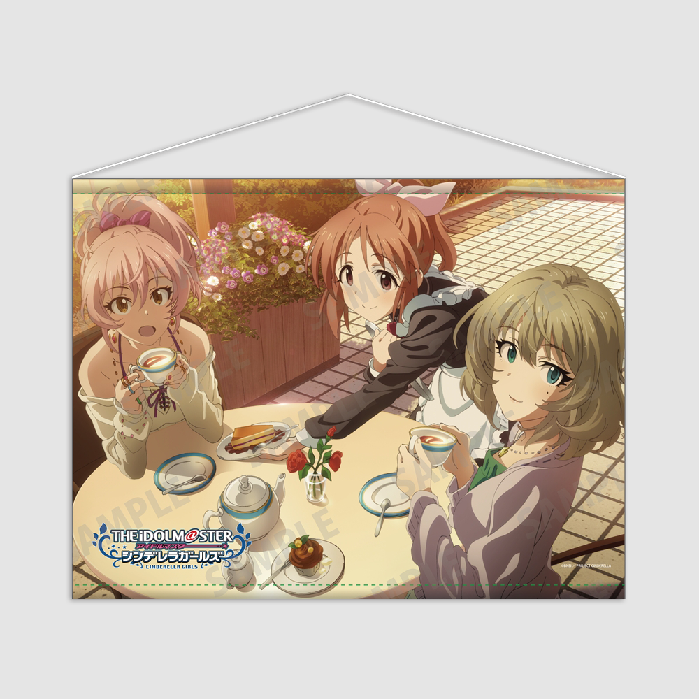 [아이돌 마스터 신데렐라 걸즈] B2 태피스트리 아베 나나 & 죠가사키 미카 & 타카가키 카에데