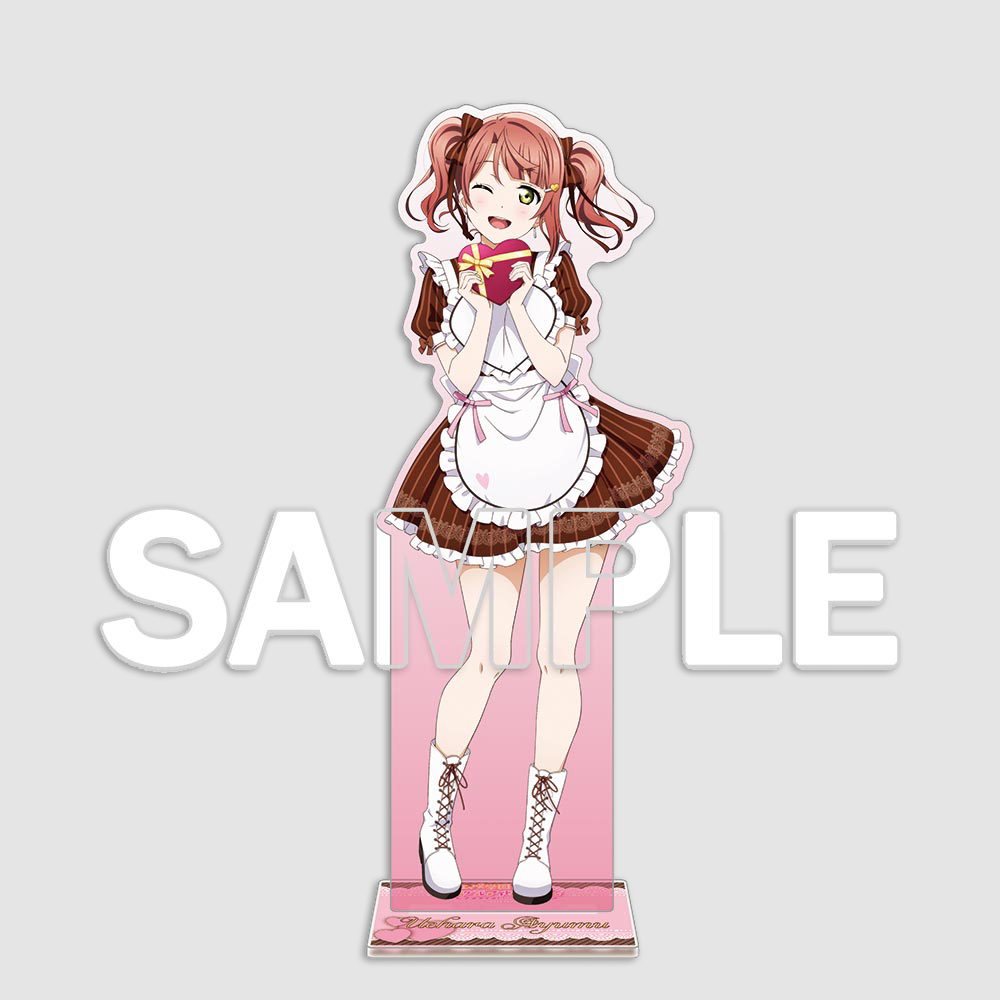 [러브 라이브! 니지가사키 학원 스쿨 아이돌 동호회] BIG 아크릴 스탠드 Ver. Valentine2026 우에하라 아유무